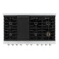 ZLINE 48 in. 6.7 cu. ft. Paramount Double Oven Gas Range with 8 Burner Cooktop in Stainless Steel, Open Box-Great Condition