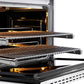 ZLINE Autograph Edition 36 in. 5.2 cu. ft. Paramount Gas Range with 6 Burner DuoPro™ Cooktop and Convection Gas Oven with White Matte Door and Champagne Bronze Accents, Open Box-Good Condition