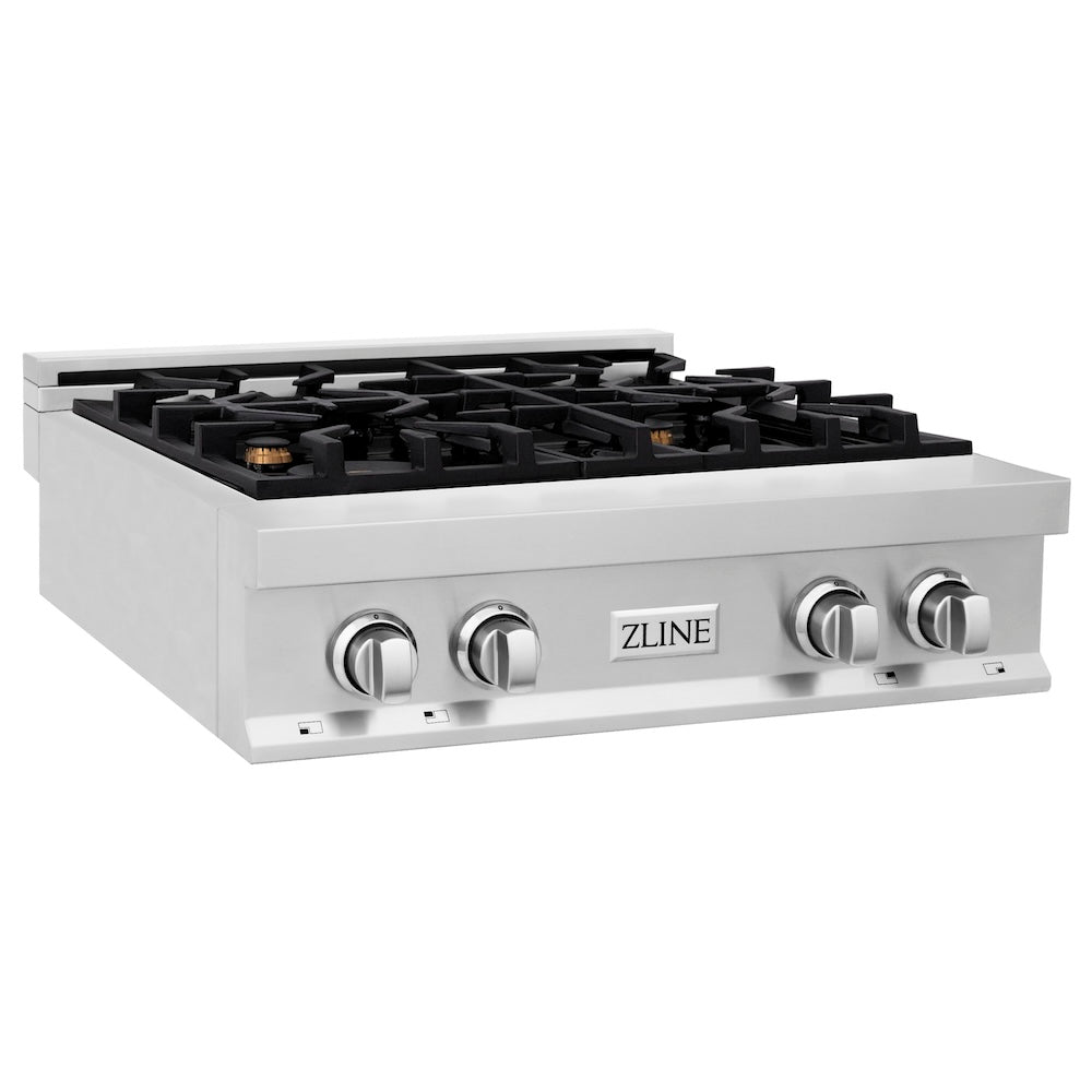 ZLINE 30 in. Porcelain Gas Stovetop with 4 Gas Burners (RT30) main.