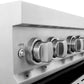 ZLINE 30 in. 4.0 cu. ft. Legacy Induction Range with 4 Element Cooktop and Electric Convection Oven in Stainless Steel, Open Box-Good Condition
