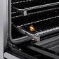 ZLINE 24 in. 3.2 cu. ft. Paramount Induction Range with 3 Element Cooktop and Electric Convection Oven in Stainless Steel, Open Box-Great Condition