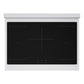 ZLINE Autograph Edition 36 in. 5.2 cu. ft. Paramount Induction Range with 5 Element Cooktop and Electric Convection Oven in Stainless Steel with Champagne Bronze Accents, Open Box-Great Condition