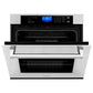 ZLINE 30 in. Professional True Convection Single Wall Oven with Air Fry and Self Clean in Stainless Steel (WAS-30)