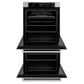 ZLINE Kitchen Package with 48 in. Stainless Steel Rangetop, 48 in. Convertible Range Hood and Double Wall Oven (3KP-RTRH48-AWD)