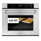 ZLINE 30 in. Professional True Convection Single Wall Oven with Air Fry and Self Clean in Stainless Steel, Open Box-Excellent Condition