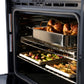 ZLINE 30 in. Professional True Convection Double Wall Oven with Air Fry and Self Clean in Stainless Steel, Open Box-Great Condition