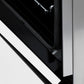 ZLINE 60 in. 7.4 cu. ft. Legacy Dual Fuel Range with 9 Burner Gas Cooktop and 2 Electric Convection Ovens in Stainless Steel and White Matte Doors (RA-WM-60) detail StayPut oven door hinges.