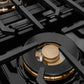ZLINE Autograph Edition 48 in. Paramount Gas Rangetop with 8 Burner DuoPro™ Cooktop in Stainless Steel and Matte Black Accents, Open Box-Great Condition