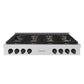 ZLINE Autograph Edition 48 in. Paramount Gas Rangetop with 8 Burner DuoPro™ Cooktop in Stainless Steel and Matte Black Accents, Open Box-Great Condition