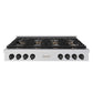 ZLINE Autograph Edition 48 in. Paramount Gas Rangetop with 8 Burner DuoPro™ Cooktop in Stainless Steel and Matte Black Accents, Open Box-Good Condition