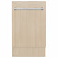 ZLINE 18 in. Tallac Series 3rd Rack Dishwasher with Auto Door Open Drying, 51dBa, Panel Ready (DWV-18)
