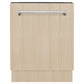 ZLINE 24 in. Tallac Series 3rd Rack Dishwasher with Auto Door Open Drying, 51dBa, Panel Ready (DWV-24)