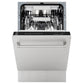 ZLINE 18 in. Tallac Series 3rd Rack Dishwasher with Auto Door Open Drying, 51dBa, Stainless Steel Panel (DWV-304-18)