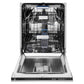 ZLINE 24 in. Tallac Series 3rd Rack Dishwasher with Auto Door Open Drying, 51dBa, Stainless Steel Panel (DWV-304-24)