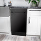 ZLINE 18 in. Tallac Series 3rd Rack Dishwasher with Auto Door Open Drying, 51dBa, Black Stainless Steel Panel (DWV-BS-18)
