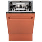 ZLINE 18 in. Tallac Series 3rd Rack Dishwasher with Auto Door Open Drying, 51dBa, Copper Panel (DWV-C-18)