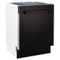 ZLINE 24 in. Tallac Series 3rd Rack Dishwasher with Auto Door Open Drying, 51dBa, Oil-Rubbed Bronze Panel (DWV-ORB-24)
