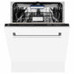 ZLINE 24 in. Tallac Series 3rd Rack Dishwasher with Auto Door Open Drying, 51dBa, White Matte Panel (DWV-WM-24)