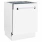ZLINE 24 in. Tallac Series 3rd Rack Dishwasher with Auto Door Open Drying, 51dBa, White Matte Panel (DWV-WM-24)