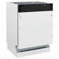 ZLINE Autograph Edition 24 in. Tallac Series 3rd Rack Dishwasher with Auto Door Open Drying, 51dBa, Panel Ready with Champagne Bronze Handle (DWVZ-24-CB)
