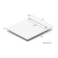ZLINE 24 in. Tallac Dishwasher Panel dimensional graphic.