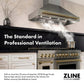 ZLINE 30 in. Convertible Vent Wall Mount Range Hood in Black Stainless Steel, Handle Open Box-Good Condition