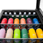 ZLINE 24 in. Monument 154 Can Beverage Fridge in Stainless Steel, Open Box-Good Condition