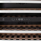 ZLINE 24 in. Monument Dual Zone 44 Bottle Wine Cooler with Wood Shelves in Stainless Steel, Open Box-Great Condition