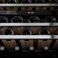 ZLINE 24 in. Monument Dual Zone 44 Bottle Wine Cooler with Wood Shelves in Stainless Steel, Open Box-Good Condition