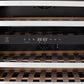 ZLINE Autograph Edition 24 in. Monument Dual Zone 44 Bottle Wine Cooler in Stainless Steel with Champagne Bronze Accents (RWVZ-UD-24-CB)
