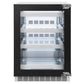 ZLINE 24 in. Touchstone 151 Can Beverage Fridge with Panel Ready Glass Door, Open Box-Good Condition