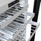 ZLINE 24 in. Touchstone Dual Zone 44 Bottle Wine Cooler with Panel Ready Glass Door, Open Box-Great Condition