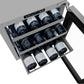 ZLINE 24 in. Touchstone Dual Zone 44 Bottle Wine Cooler with Panel Ready Glass Door, Open Box-Great Condition