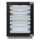 ZLINE 24 in. Touchstone Dual Zone 44 Bottle Wine Cooler with Panel Ready Glass Door, Open Box-Good Condition