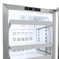 ZLINE 24 in. Touchstone 151 Can Beverage Fridge with Stainless Steel Glass Door, Open Box-Good Condition