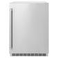 ZLINE 24 in. Touchstone 151 Can Beverage Fridge with Solid Stainless Steel Door, Open Box-Good Condition