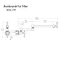 ZLINE Autograph Edition Rembrandt Pot Filler in Matte Black and Brushed Nickel (REM-FPF-ZMBBN)