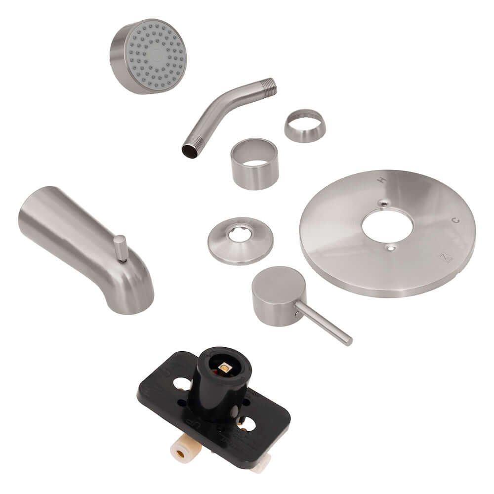 ZLINE Palisades Elegant Shower System in Brushed Nickel (RBCN1-SHS-BN)