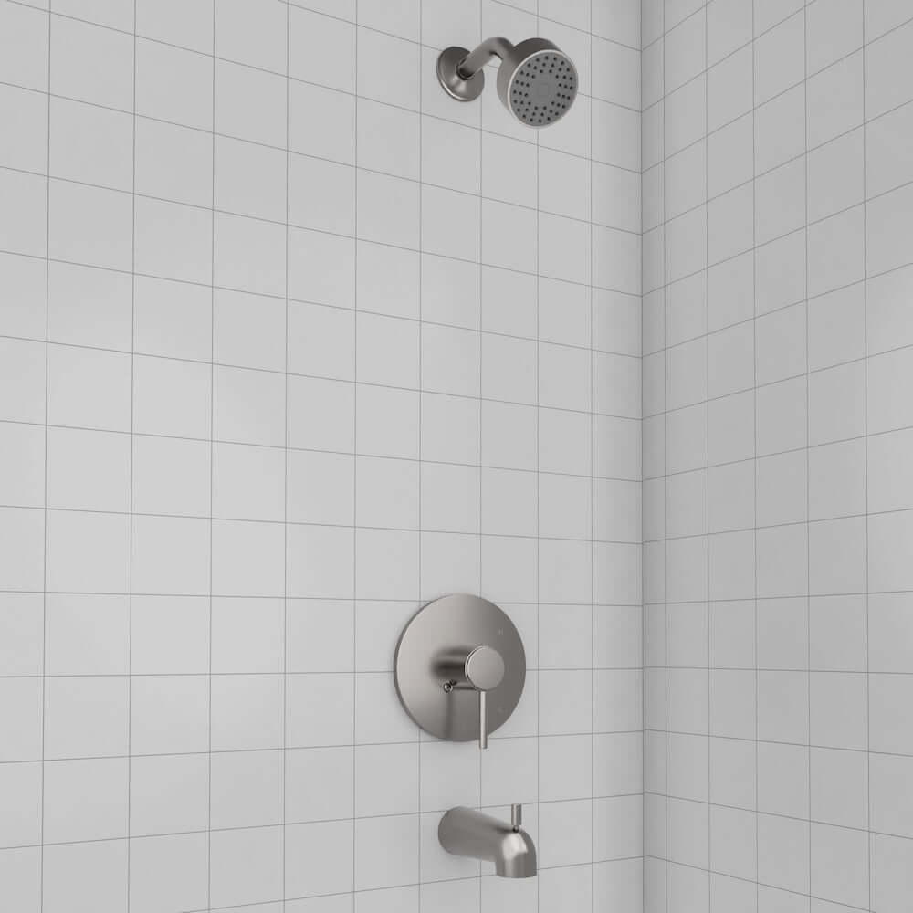 ZLINE Palisades Elegant Shower System in Brushed Nickel (RBCN1-SHS-BN)