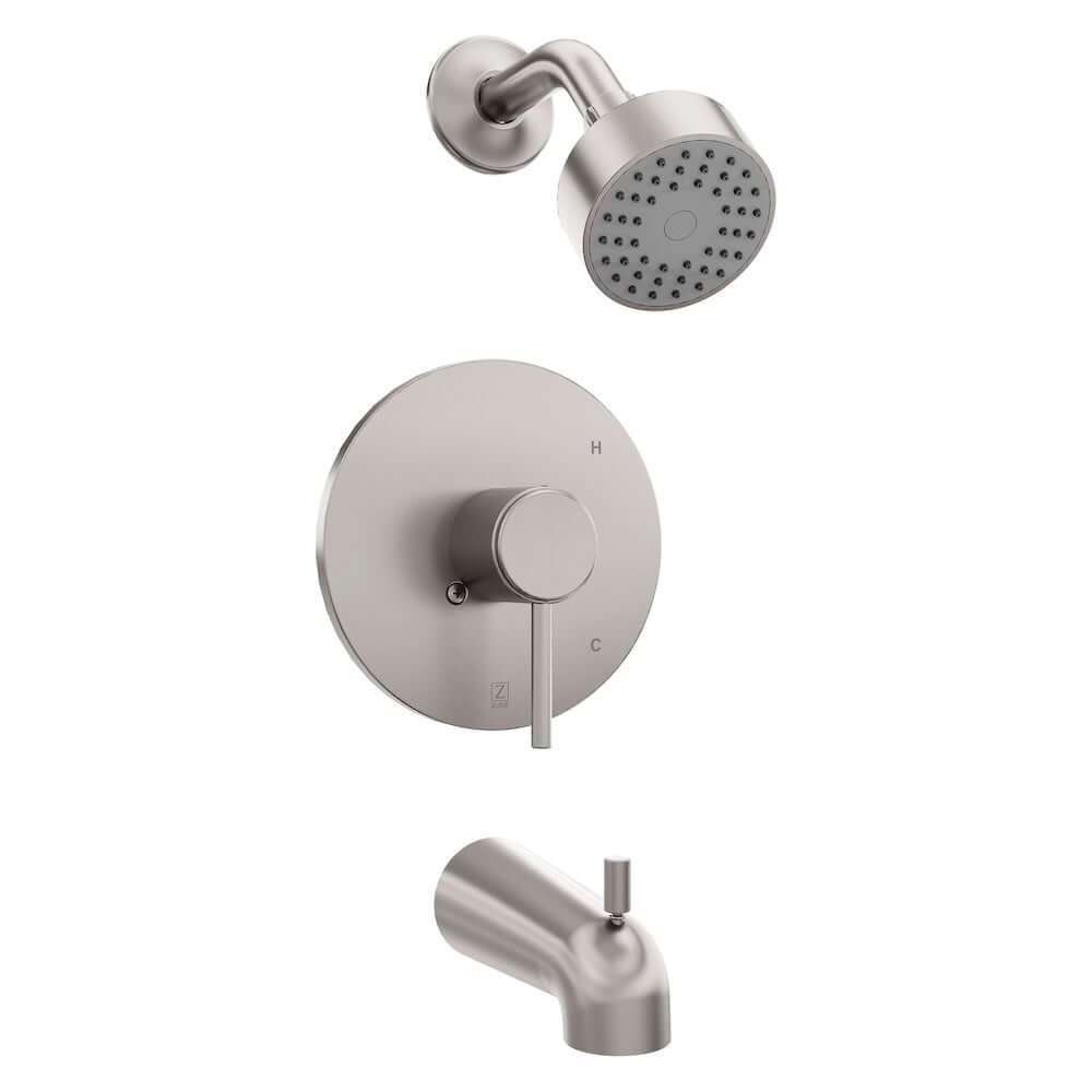 ZLINE Palisades Elegant Shower System in Brushed Nickel (RBCN1-SHS-BN) main image.