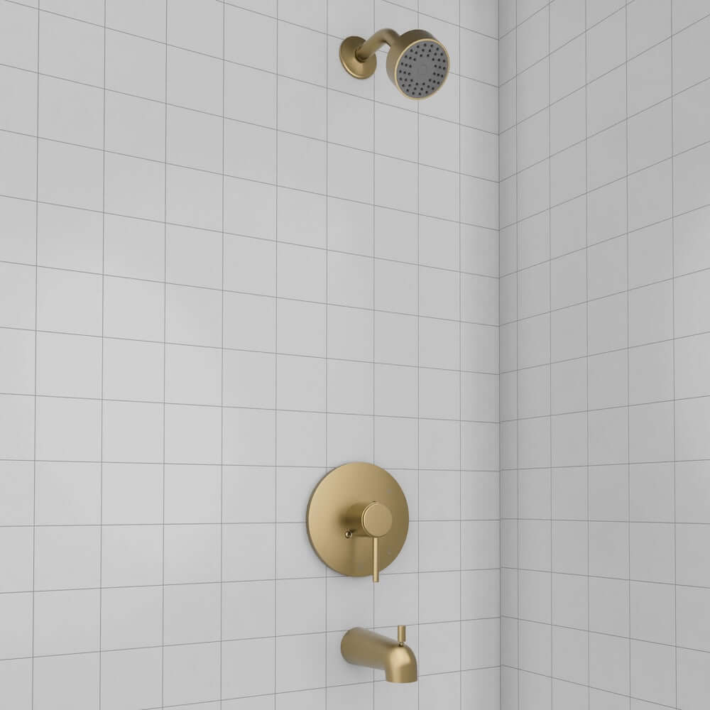 ZLINE Palisades Elegant Shower System in Champagne Bronze (RBCN1-SHS-CB)