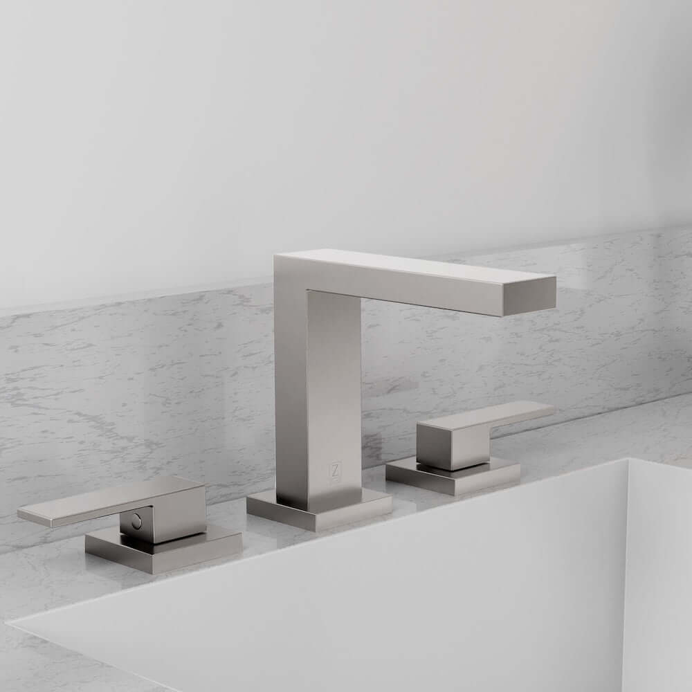 ZLINE Palisades Modern Widespread Bath Faucet in Brushed Nickel (RBCN3-BF-BN)