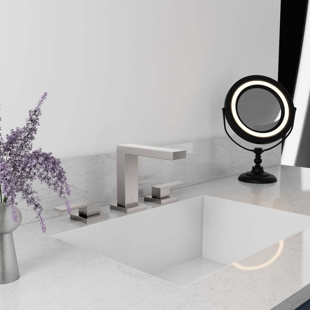 ZLINE Palisades Modern Widespread Bath Faucet in Brushed Nickel (RBCN3-BF-BN)