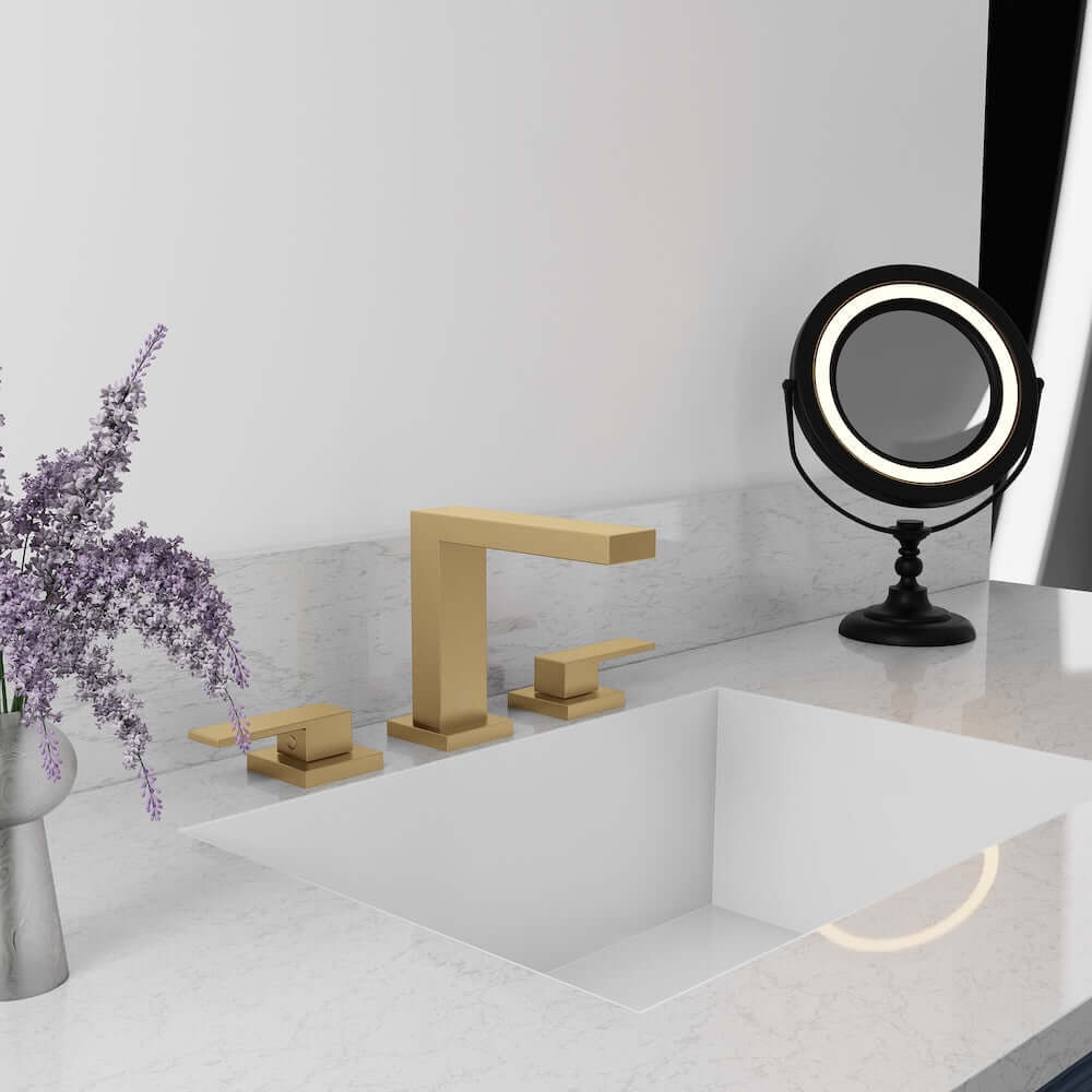 ZLINE Palisades Modern Widespread Bath Faucet in Champagne Bronze (RBCN3-BF-CB)