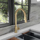 ZLINE Palisades Pull Down Single Handle Kitchen Faucet in Champagne Bronze (RBCN1-KF-CB)