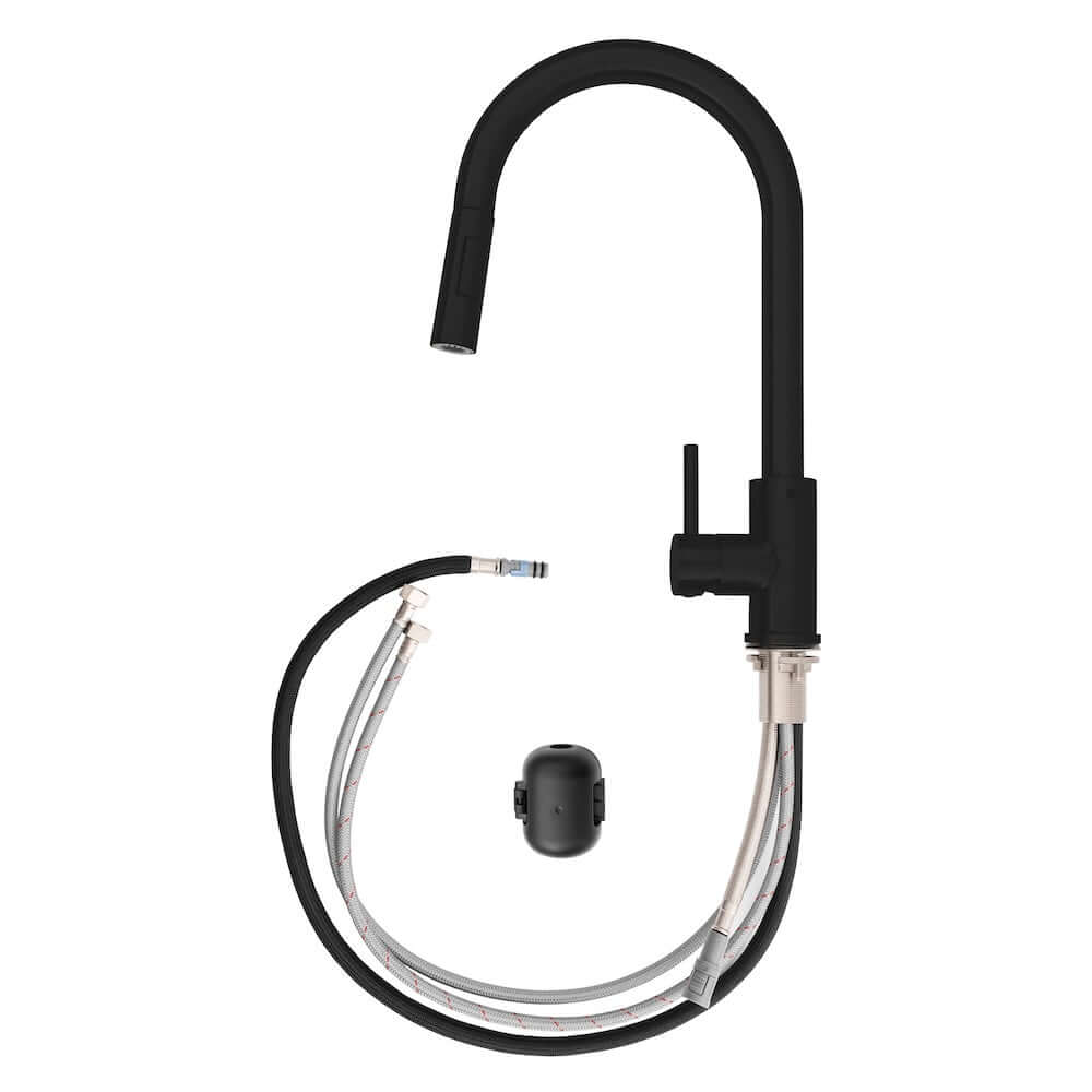 ZLINE Palisades Pull Down Single Handle Kitchen Faucet in Matte Black (RBCN1-KF-MB)