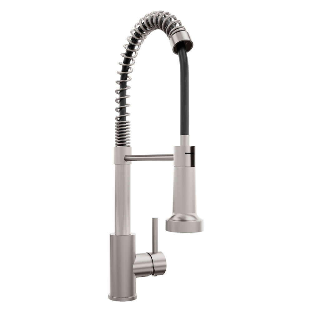 ZLINE Palisades Pull Down Spring Spray Wand Kitchen Faucet in Brushed Nickel (RBCN2-KF-BN)