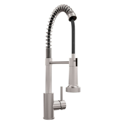 ZLINE Palisades Pull Down Spring Spray Wand Kitchen Faucet in Brushed Nickel (RBCN2-KF-BN)