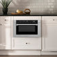 ZLINE 24 in. 1.2 cu. ft. Built-in Microwave Drawer with a Traditional Handle in Satin Stainless Steel, Open Box-Excellent Condition
