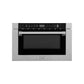ZLINE 24 in. 1.2 cu. ft. Built-in Microwave Drawer with a Traditional Handle in Satin Stainless Steel (MWD-1-SS-H) main image.